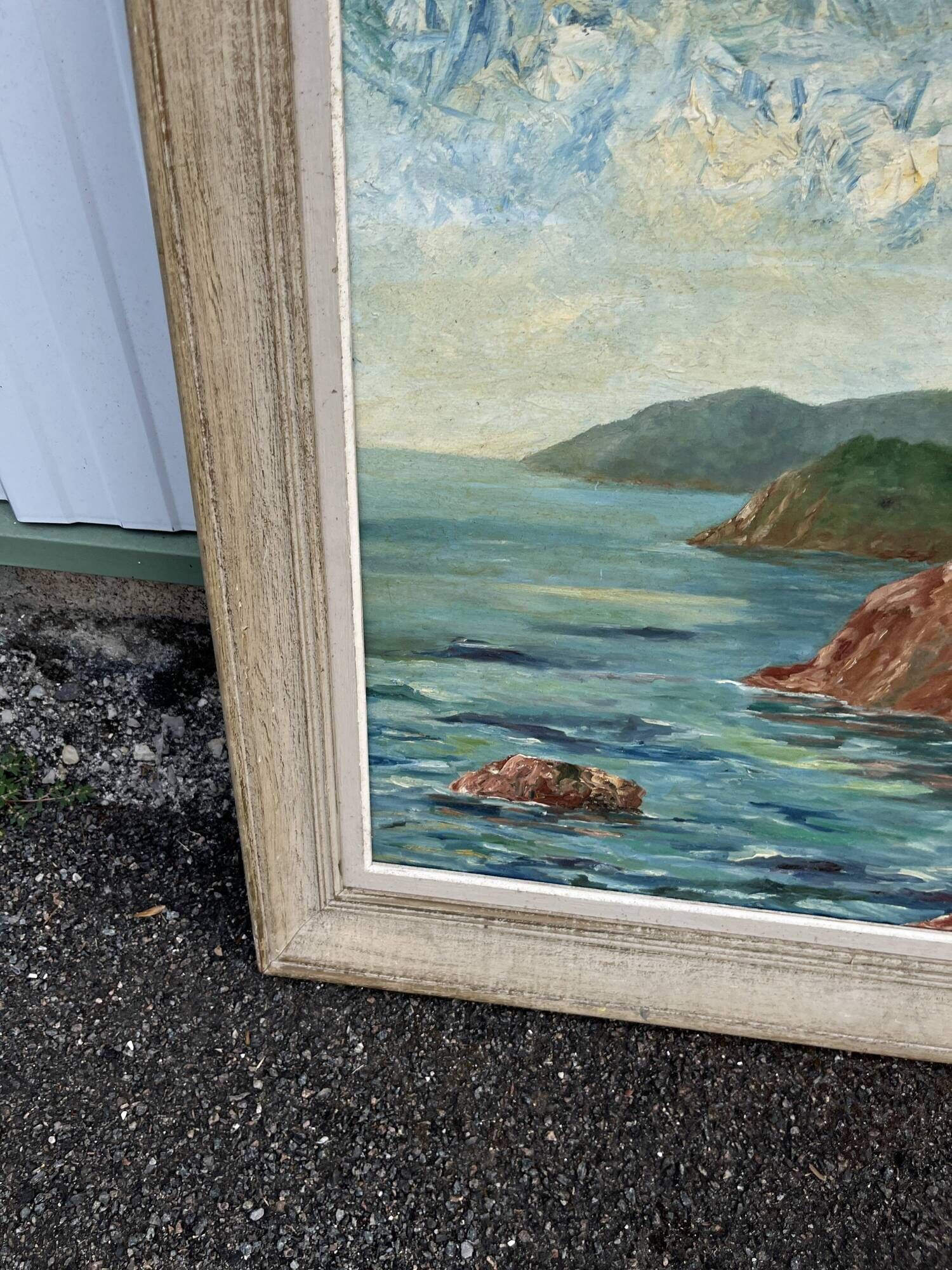 Old Table Oil - Le Cap Roux (Estérel) by Eliette Debru-Viguier -