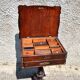 Napoleon III wooden compartment work cabinet Jewelry box