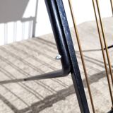 Scoubidou side table 1960 vintage saddle or end table