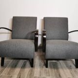 Armchairs by Jindrich Halabala, 1940s, Set of 2