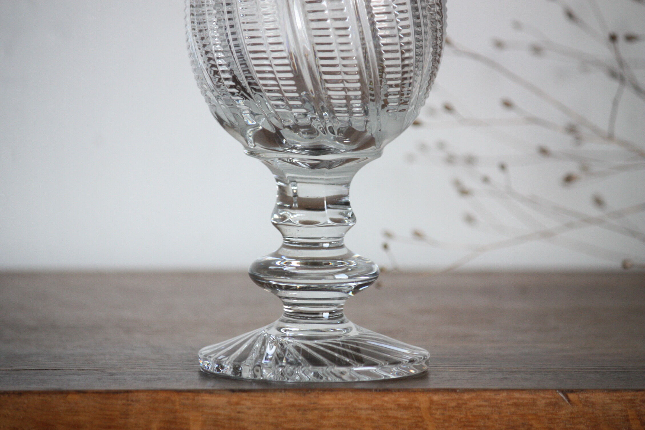 Cut crystal drageoir