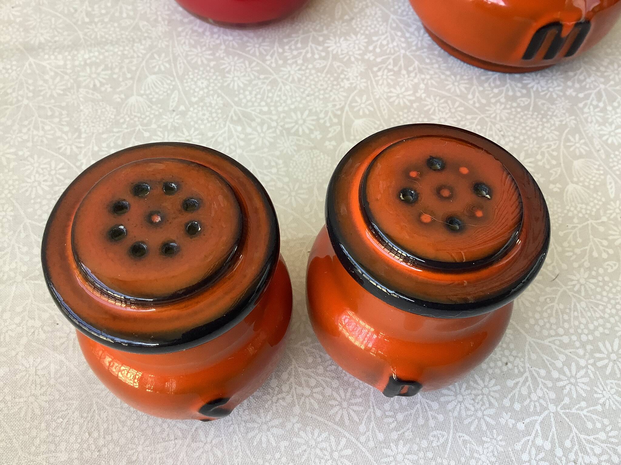 Salt service pepper mustard verceram ceramic