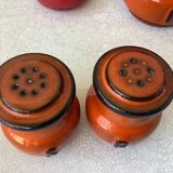 Salt service pepper mustard verceram ceramic