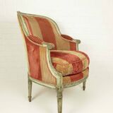 Paire de fauteuils " Bergère " de style Louis XVI
