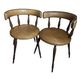 Fauteuil demi lune années 60