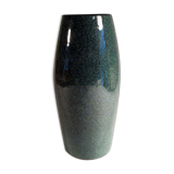 Emerald green ceramic vase