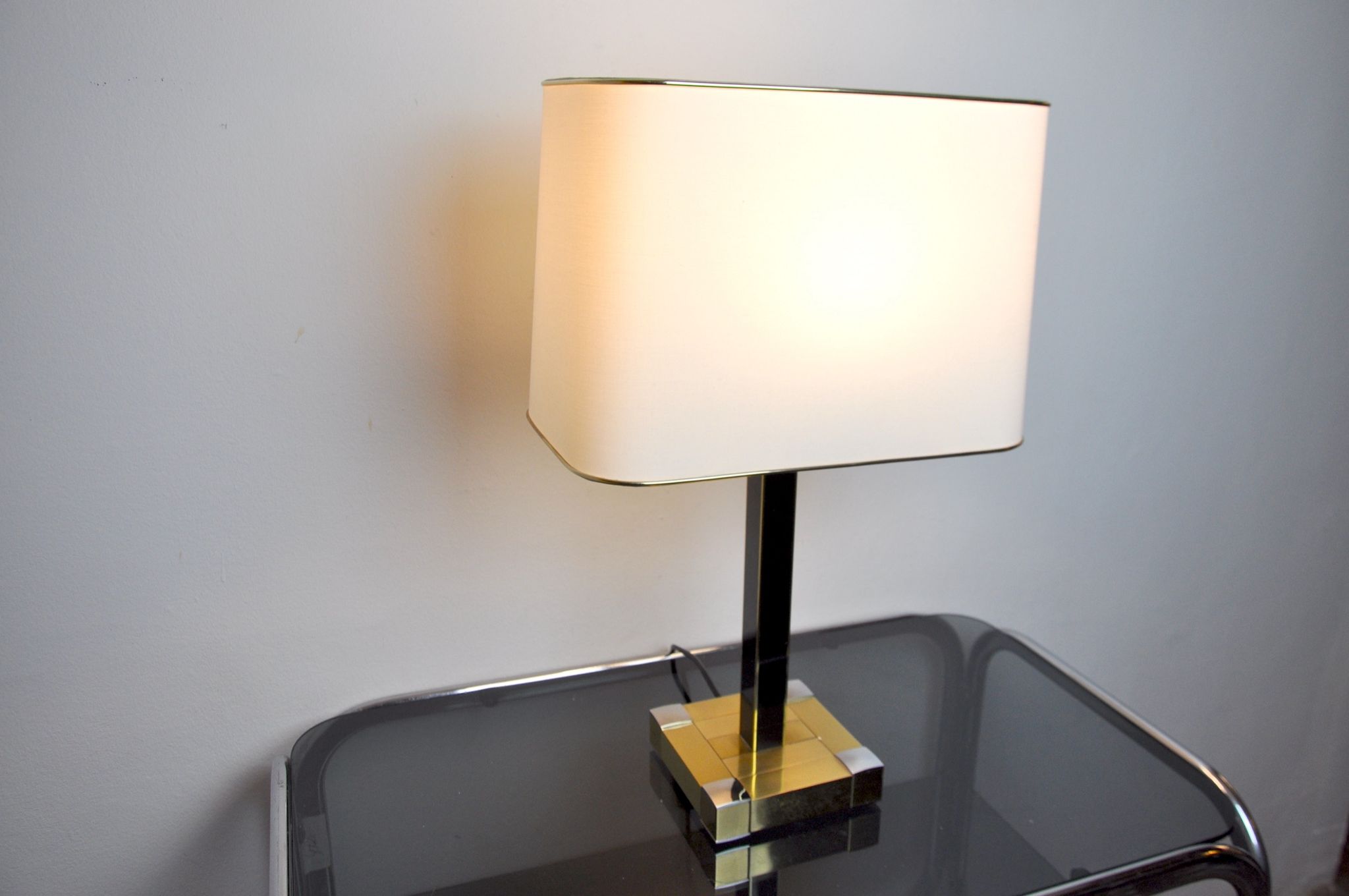 Lampe de table regency par Bd Lumica, Italie, 1970