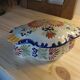 Covered box / vintage sweet jar in HB Henriot Quimper faience