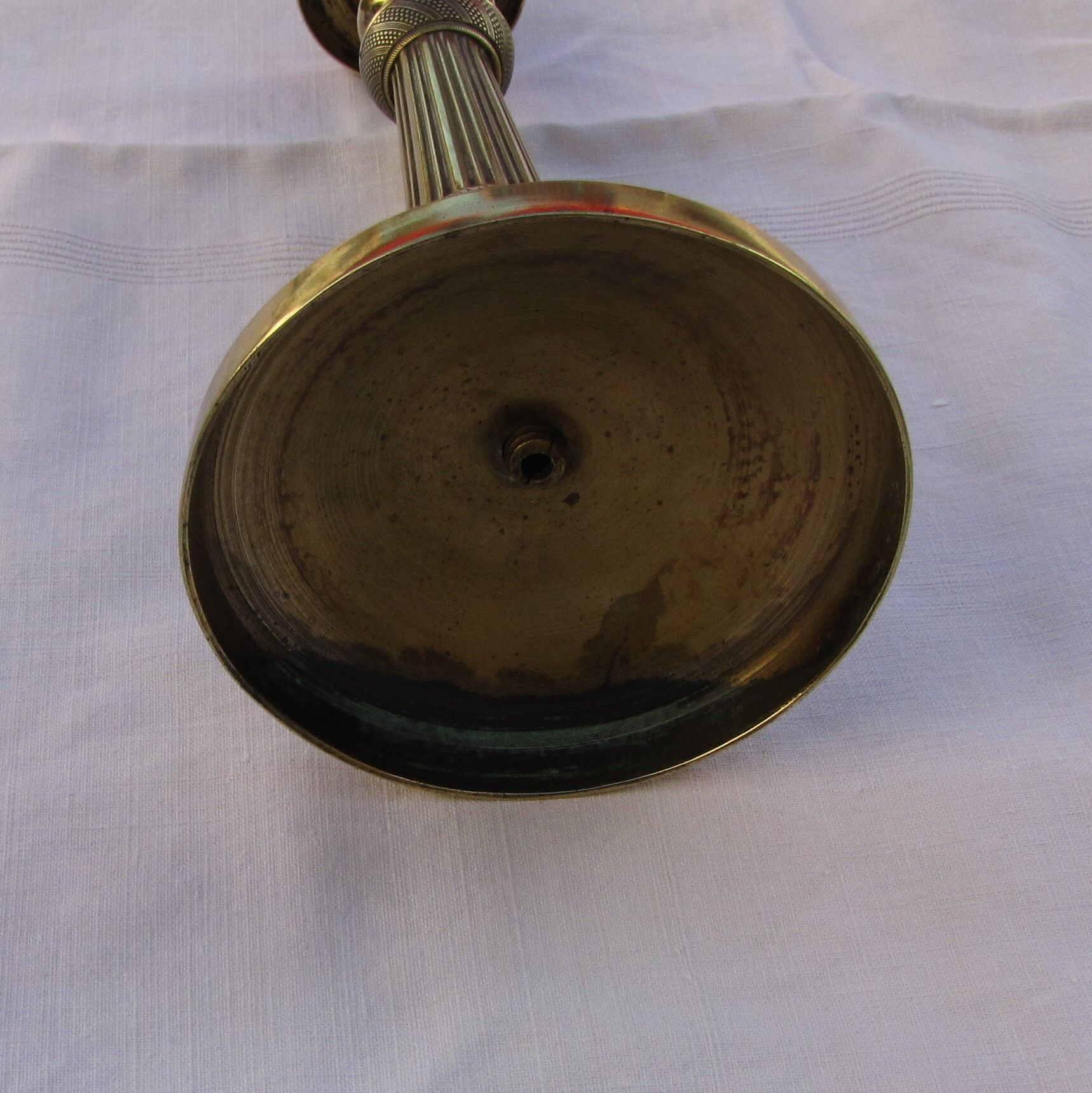 Brass candlestick