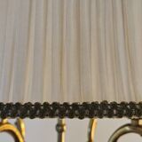 Lampadaire tripode en bronze de style Louis XV