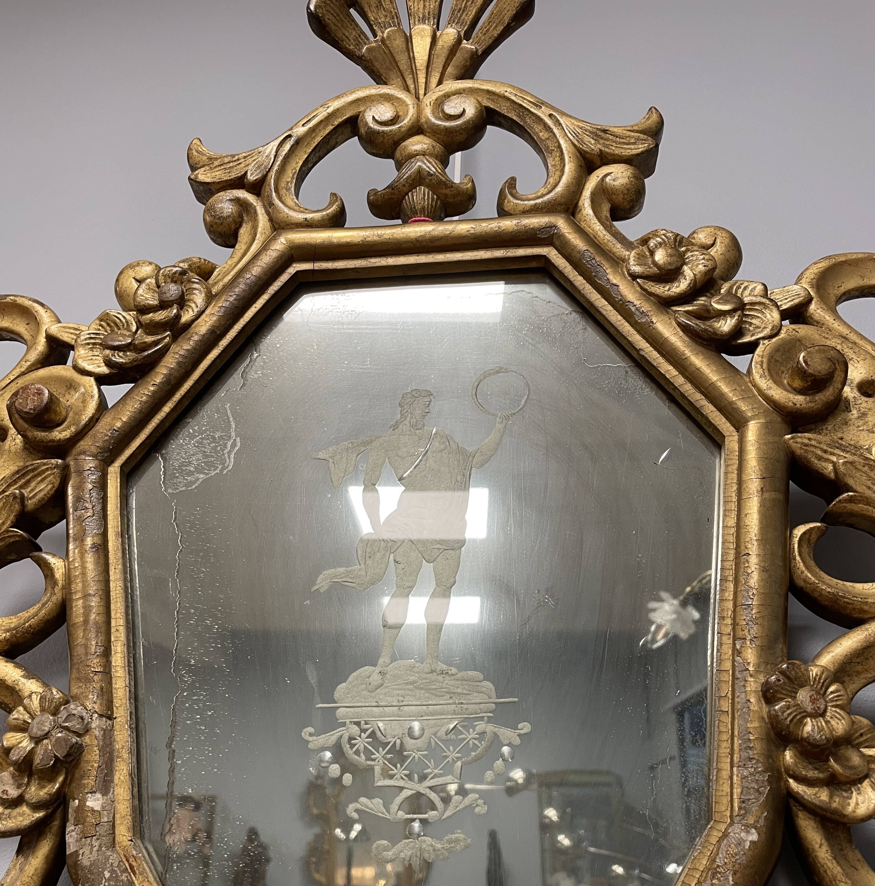 Pair of Italian mirrors