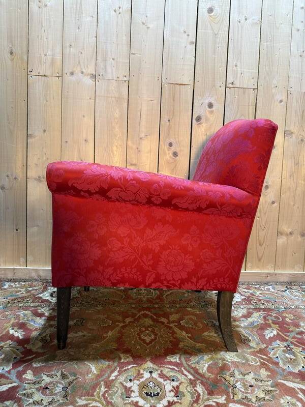 Fauteuil - Bergère de style Louis XVI / Napoléon III