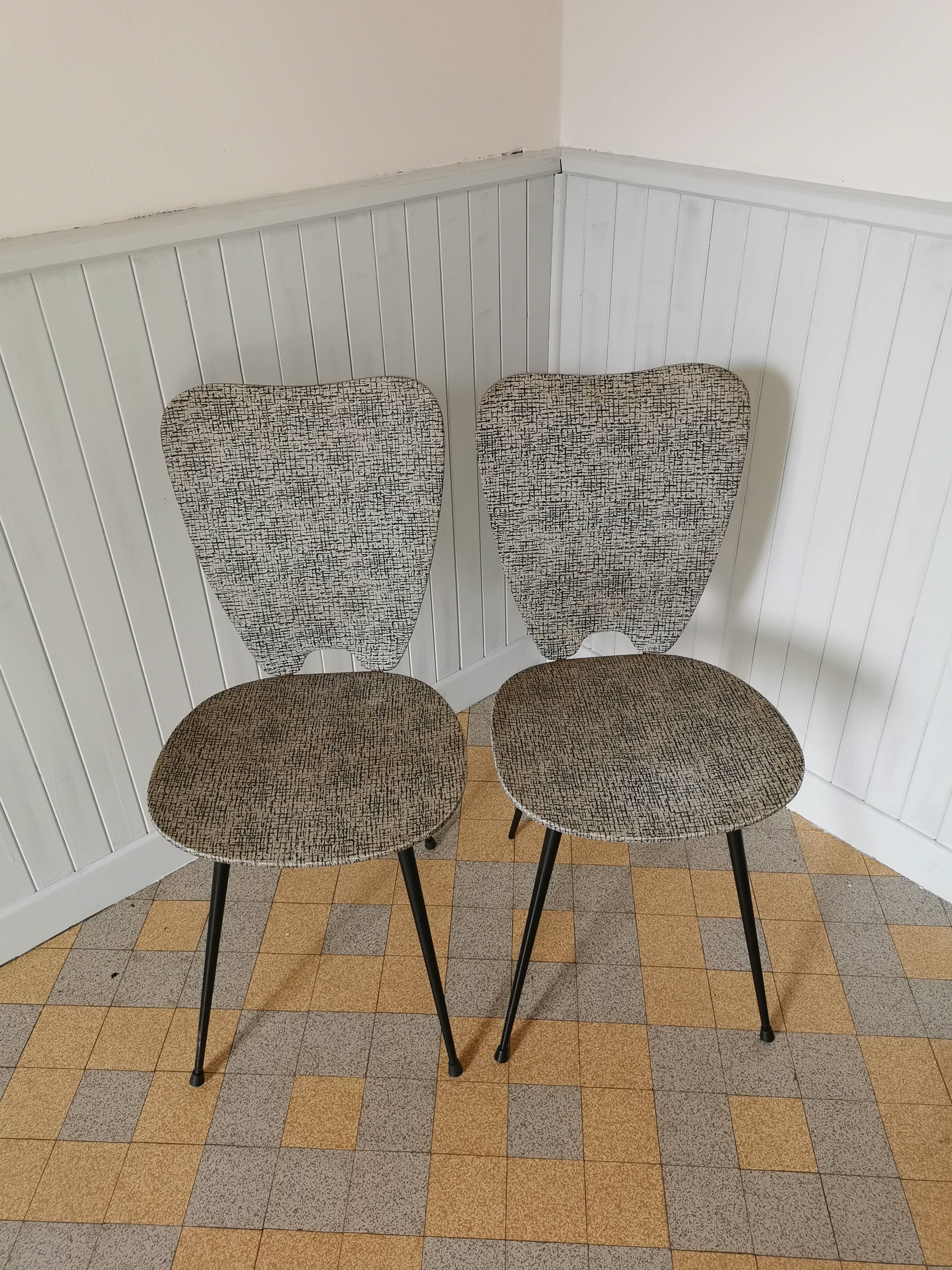 Lot 2 chaises vintage