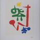 Joan Miro: Little Girl in the Garden, signed lithograph