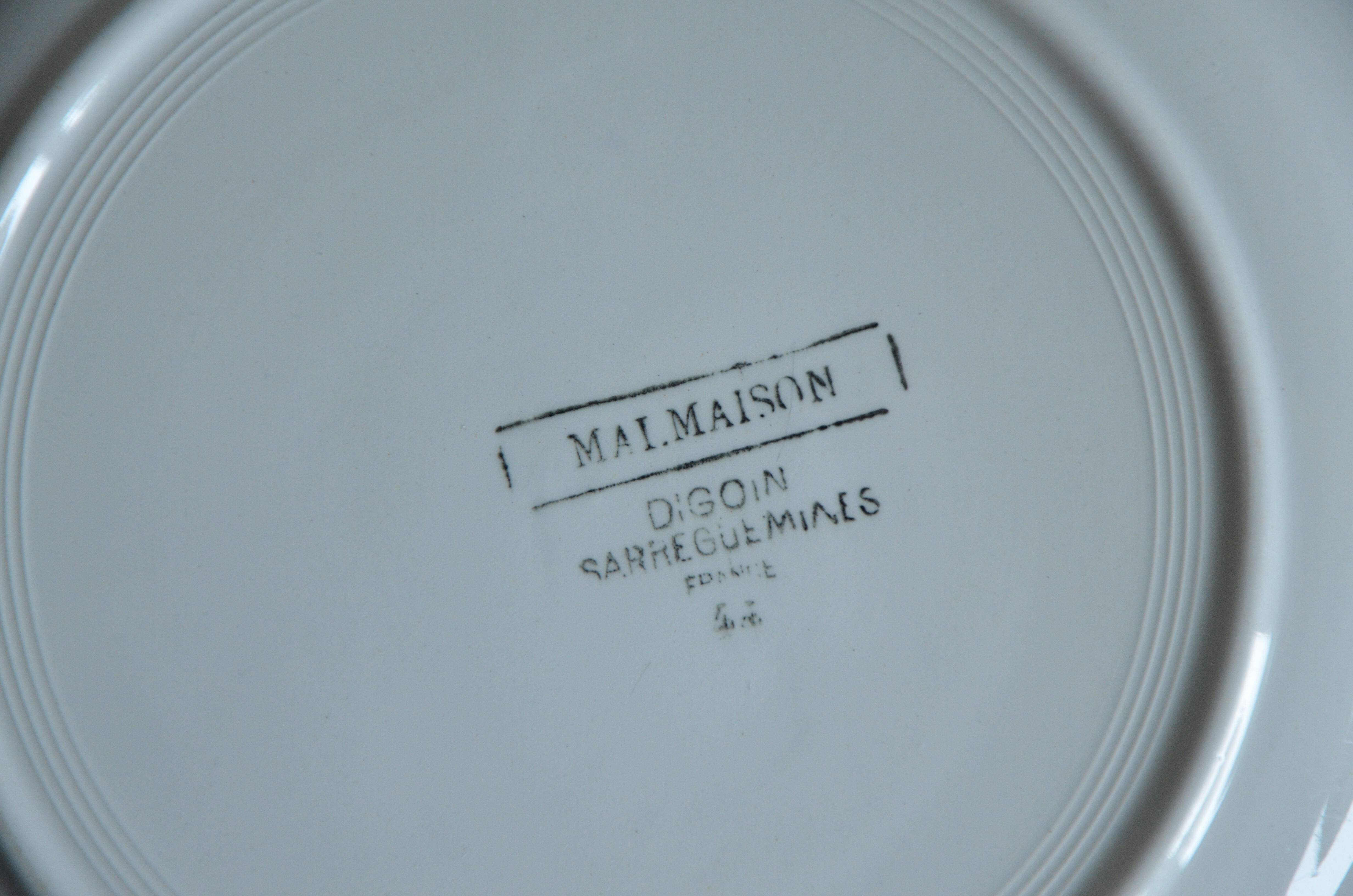 Dish Digoin and Sarreguemine collection may.house