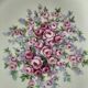 Vintage flowered pedestal cup – Ceramica Ibis Aveiro Portugal