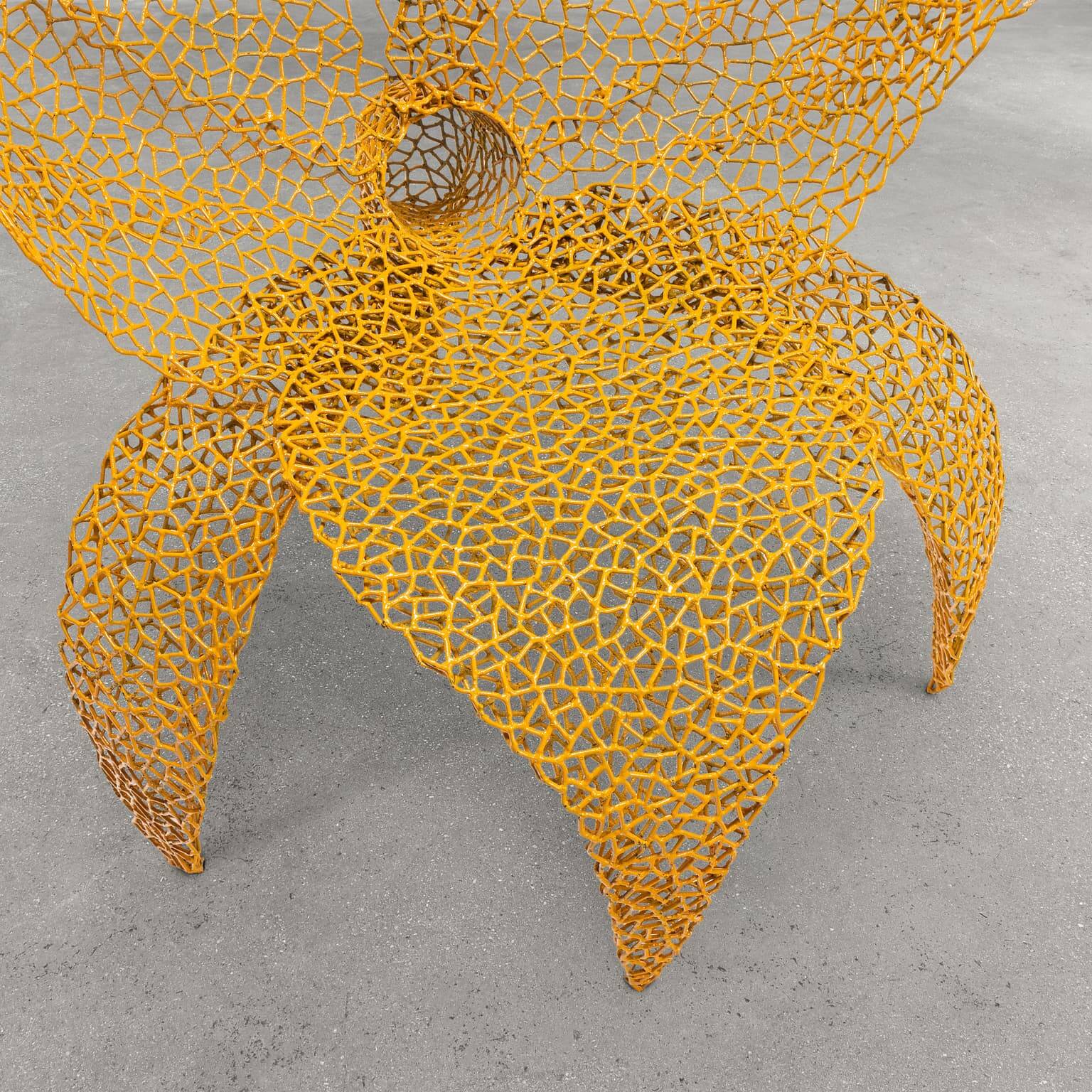 Fiore Lancip armchair, Merletto series, design by Anacleto Spazzapan.