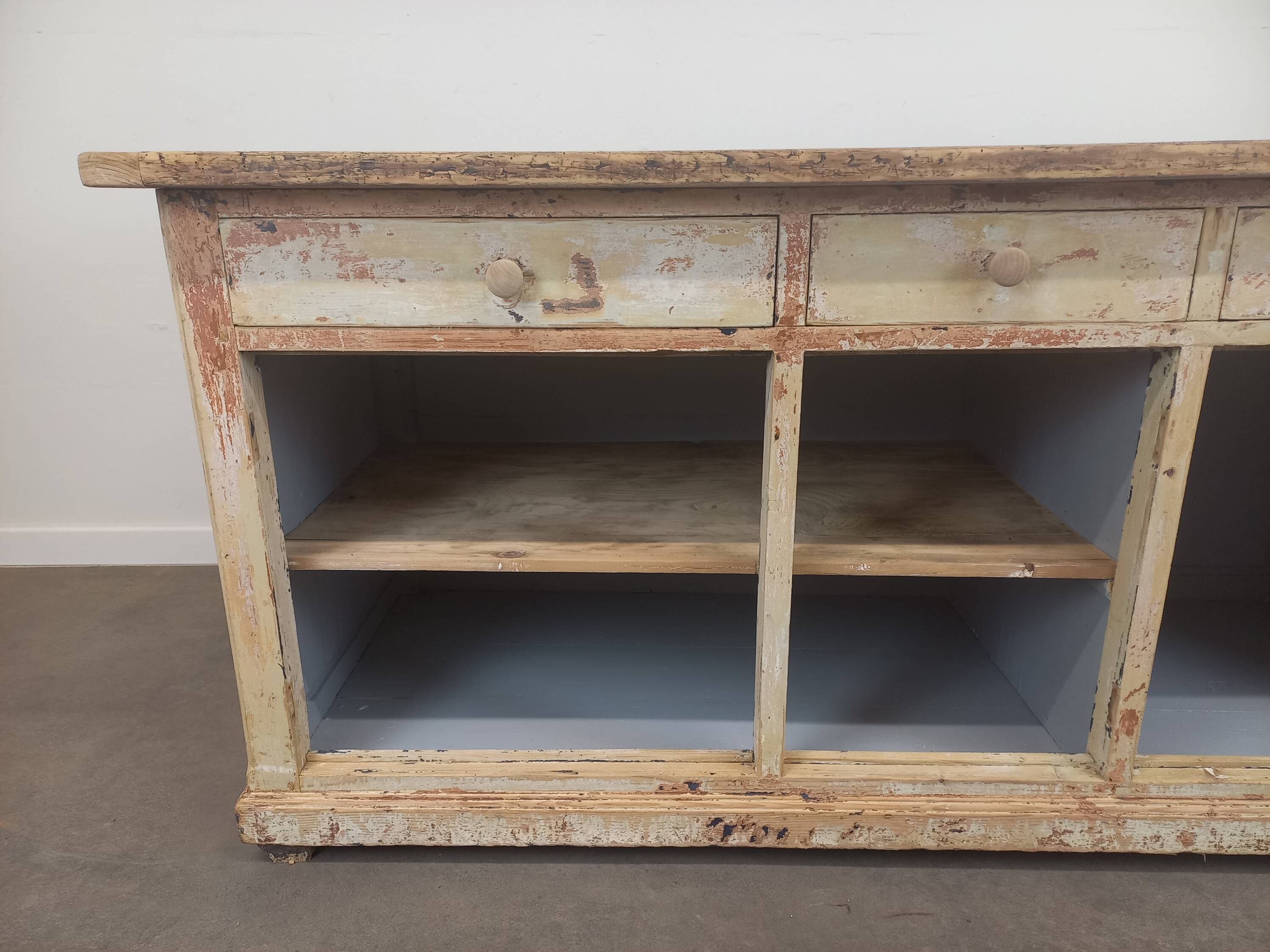 Weathered store bank