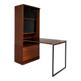 Table bureau escamotable commode meuble Oscar vintage années 60