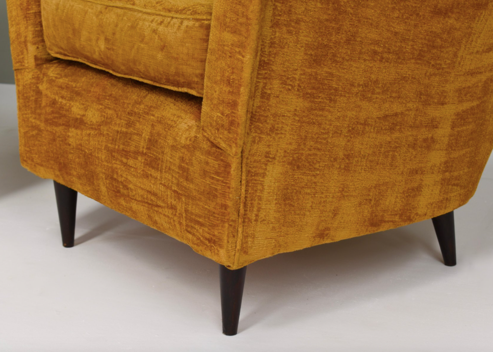 Set of 2 armchairs Italy 1950