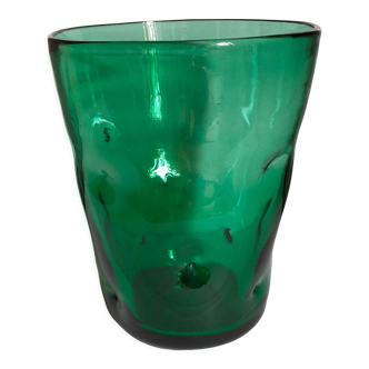 Vintage Empoli glass glass glass vase