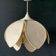 Suspension fleur de lotus vintage
