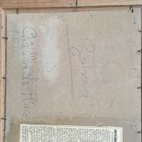 Framed oil painting "Chateldon la place"