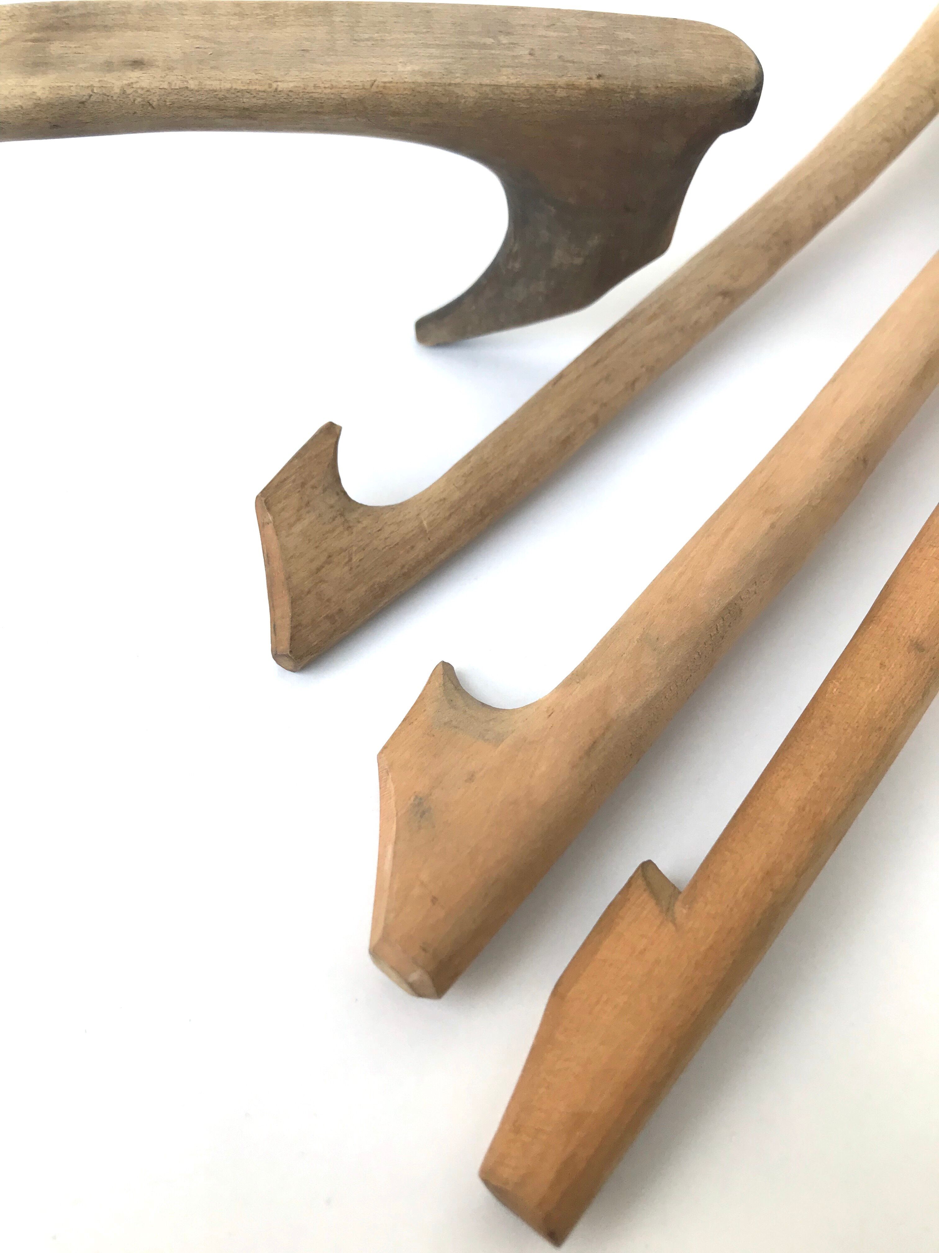 Couverts en bois vintage