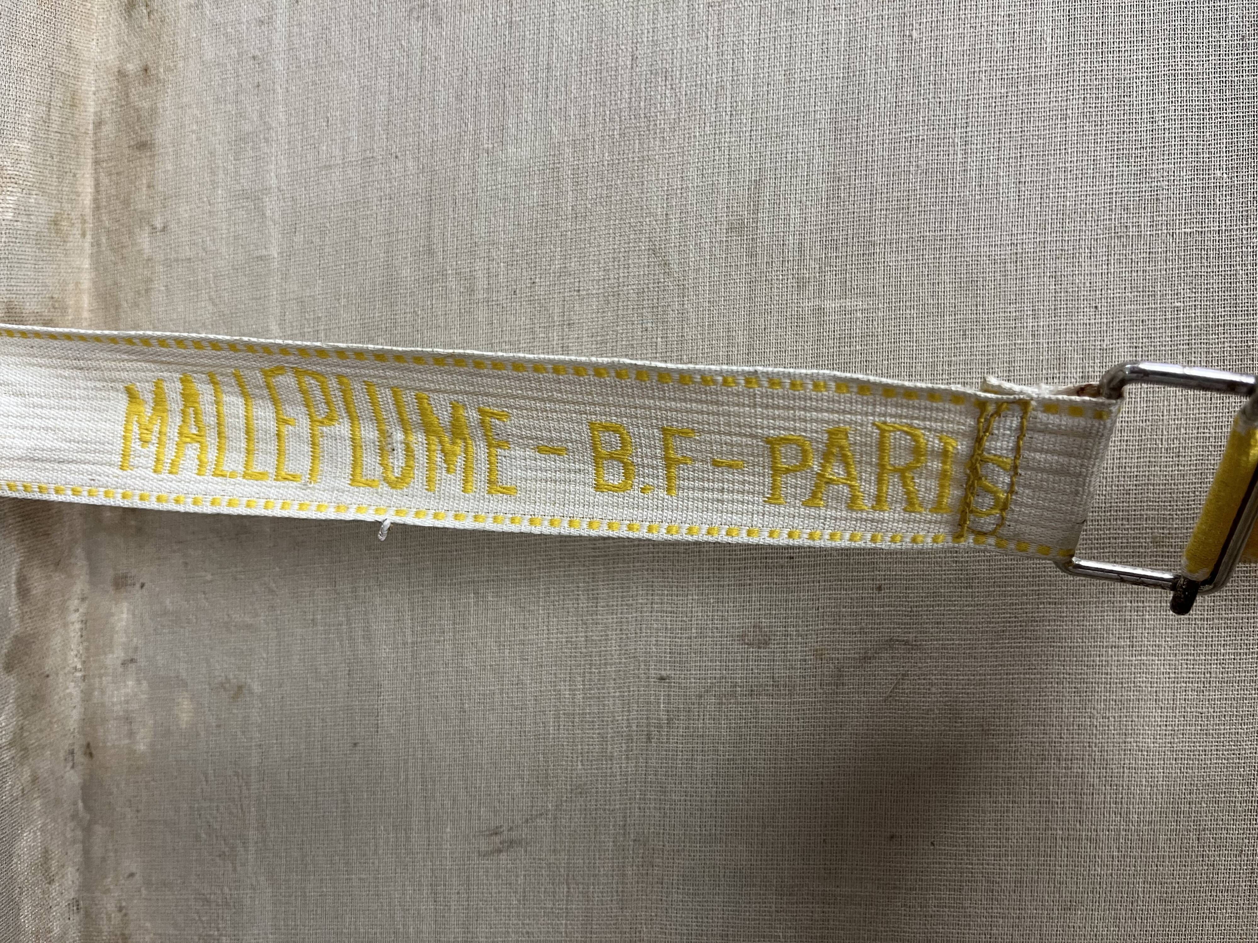 “MallePlume Paris” cabin trunk