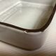 Butter dish with brown and beige ceramic lid