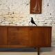 Enfilade scandinave vintage en teck