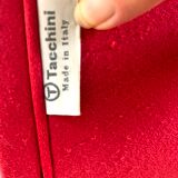 Chair Tacchini Model XL Pietro Arosio red bench
