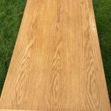 Vintage 1950s desk in light oak