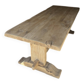 Table de monastère en chêne massif