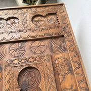 Savoyard folk art coffee table