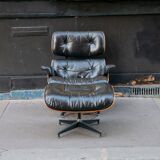 Lounge Chair and ottoman armchair by Charles & Ray Eames - Herman Miller 1976