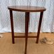 Table d'appoint haute et ronde vintage