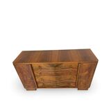 Italian Art deco walnut sideboard