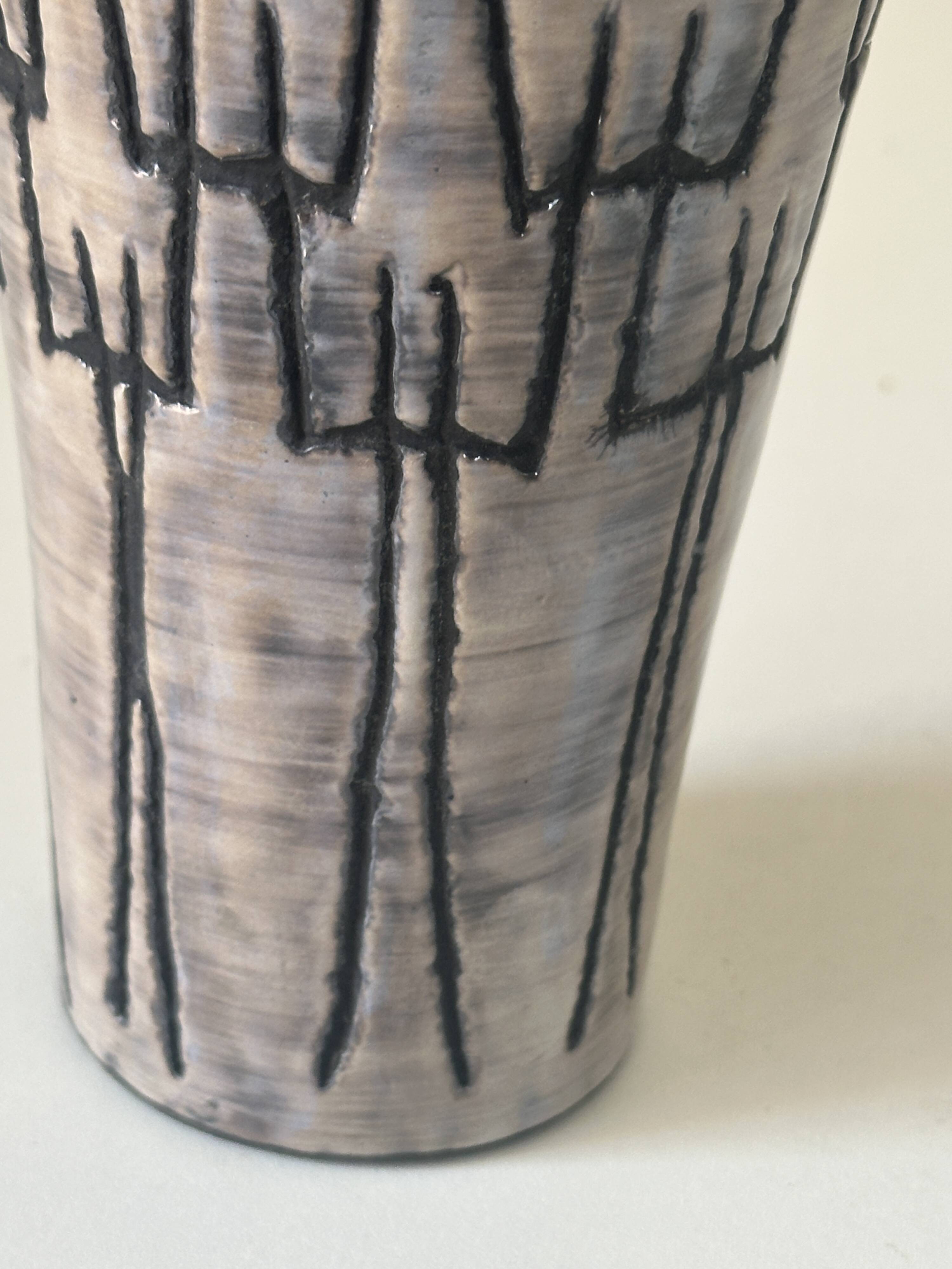 Vintage ceramic vase from the 60s