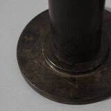 Pair Of Brutalist Massive Iron Candle Holder, 1970s