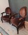 Paire de fauteuils transition des époques Louis XV  Louis XVI