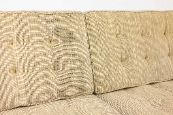 Florence Knoll, pour Knoll. Canapé et paire de fauteuils. Années 1960-70.
