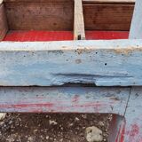 Small old garage workbench