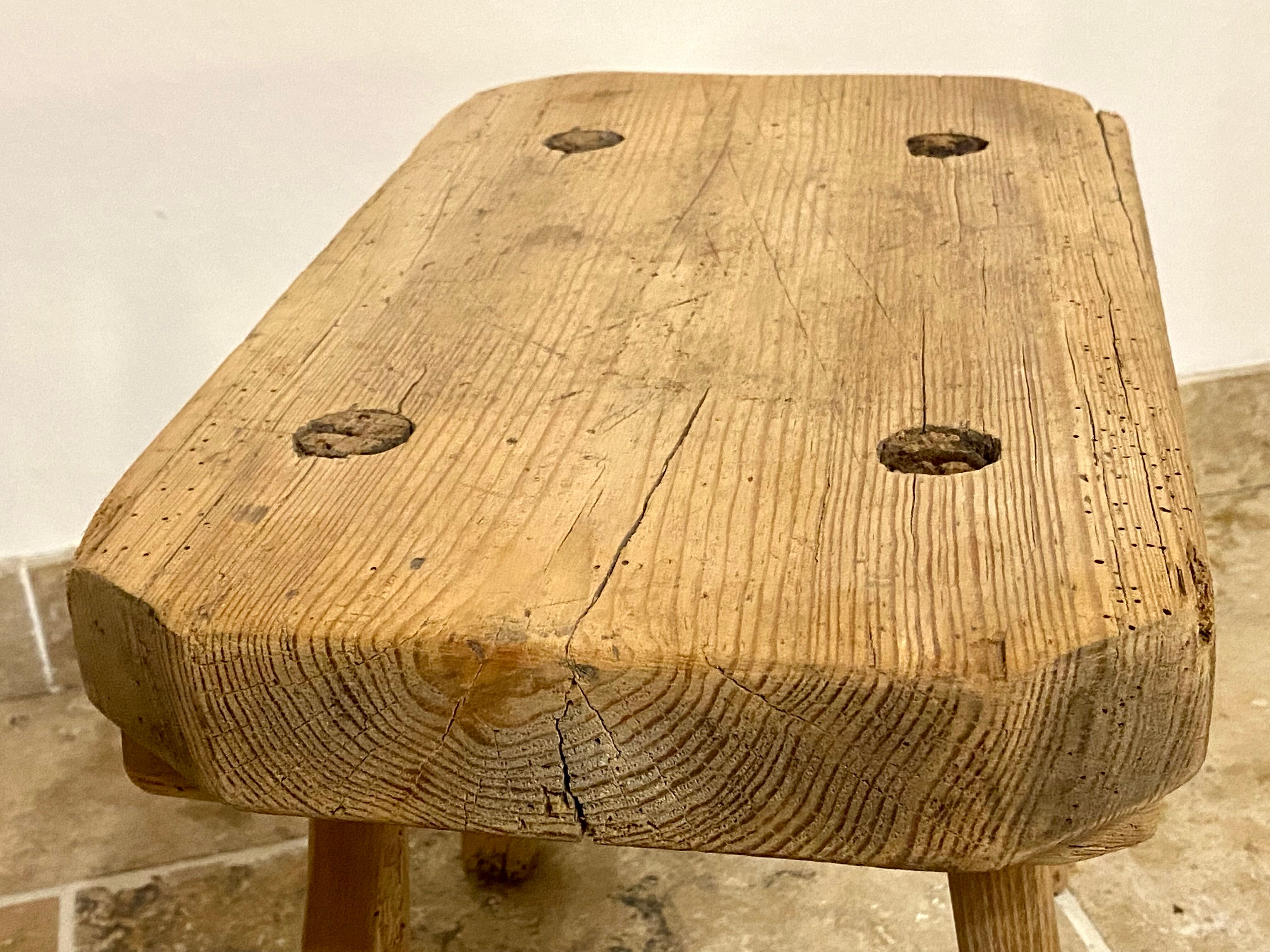 Brutalist milking stool