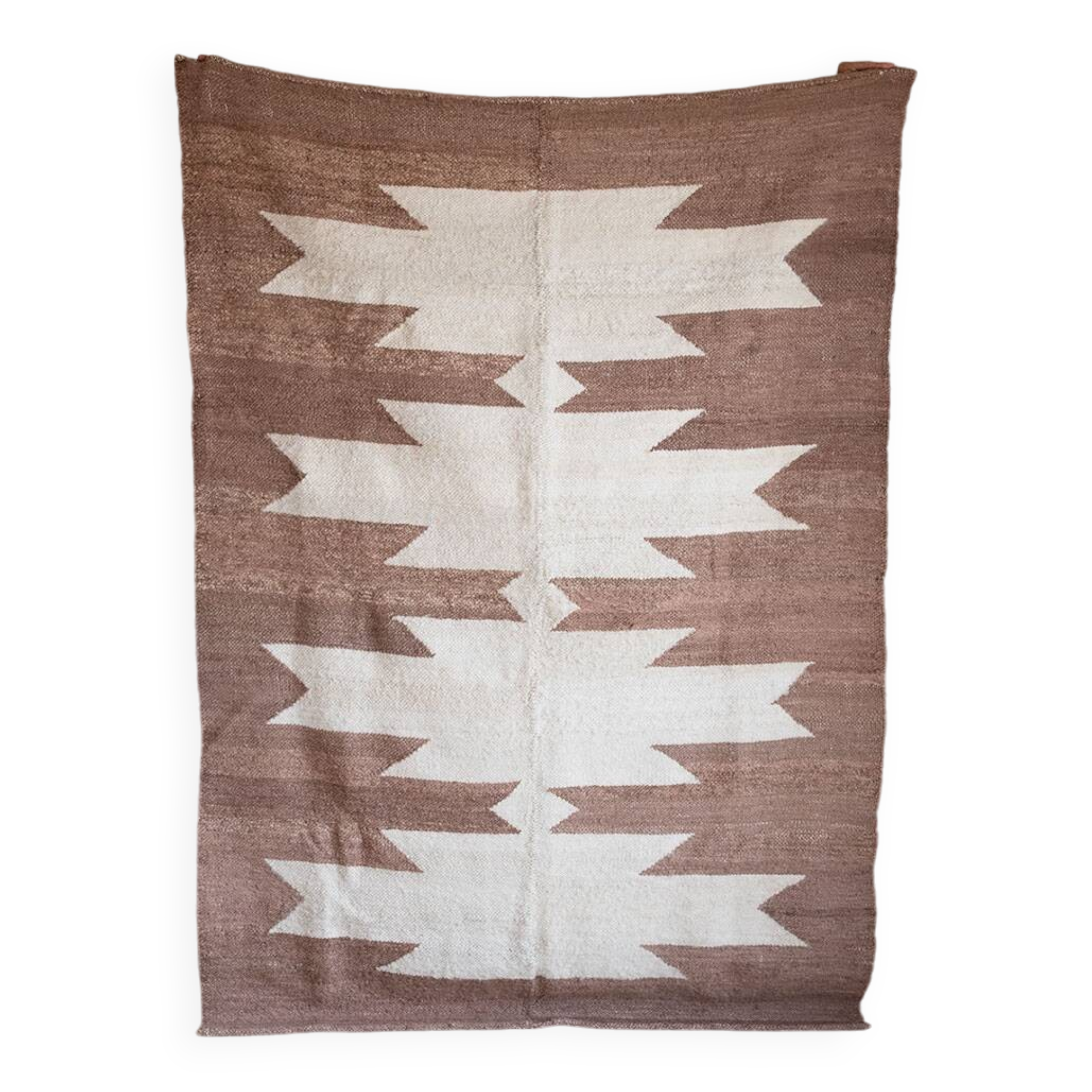 Argentinean rug 100% pure tawny wool
