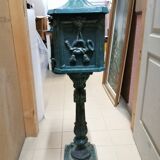 Old cast iron mailbox "Relais de Poste"