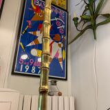 Bamboo bronze  lamp 1950
