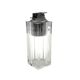 Clear Lucite table lighter, Italy 1970s
