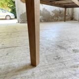 4m XXL pine and oak farmhouse table