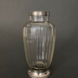 Vase argent Minerve fin XIXe
